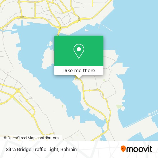Sitra Bridge Traffic Light map