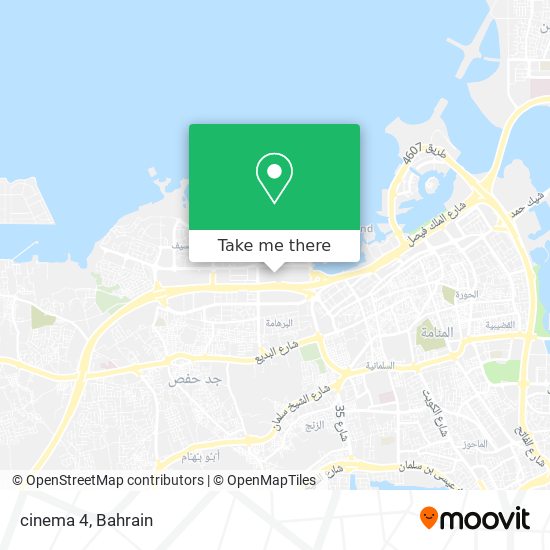 cinema 4 map