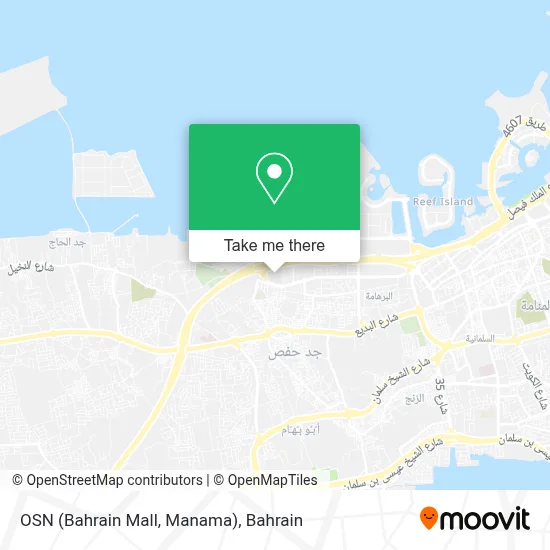 OSN (Bahrain Mall, Manama) map