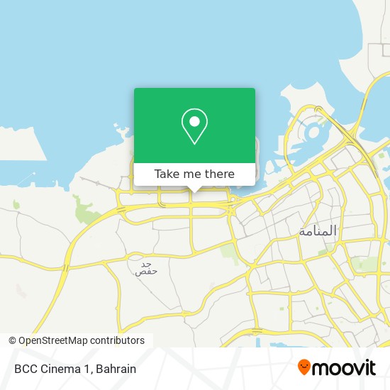 BCC Cinema 1 map