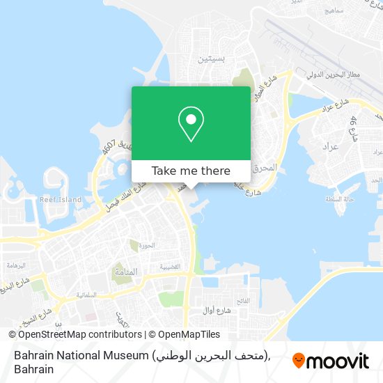 Bahrain National Museum (متحف البحرين الوطني) map
