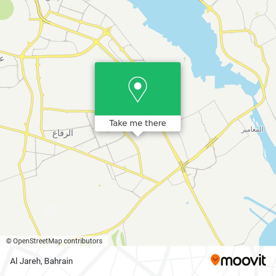 Al Jareh map