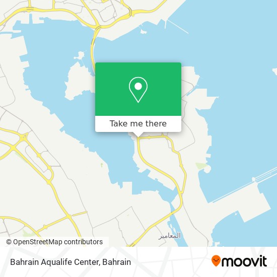 Bahrain Aqualife Center map