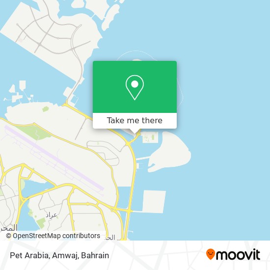 Pet Arabia, Amwaj map