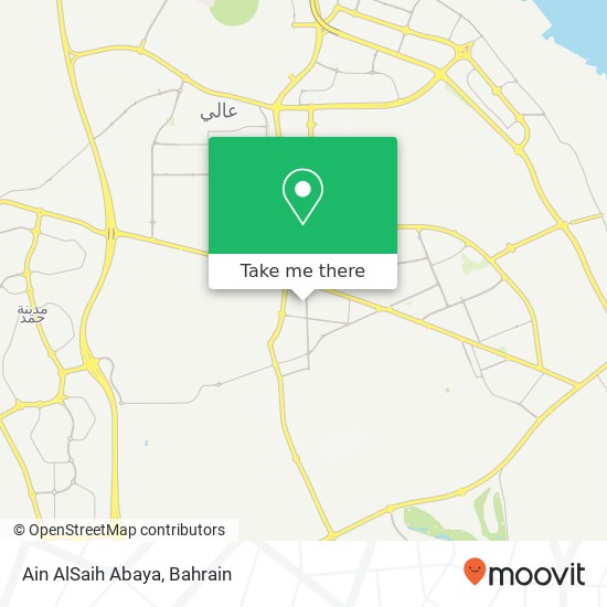 Ain AlSaih Abaya map