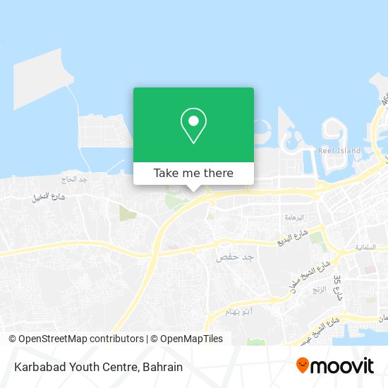 Karbabad Youth Centre map