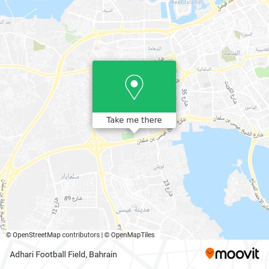Adhari Football Field map