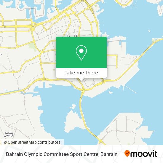 Bahrain Olympic Committee Sport Centre map