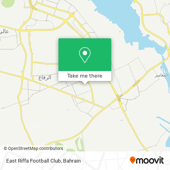 East Riffa Football Club map