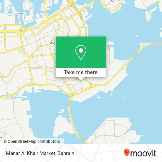 Manar Al Khair Market map