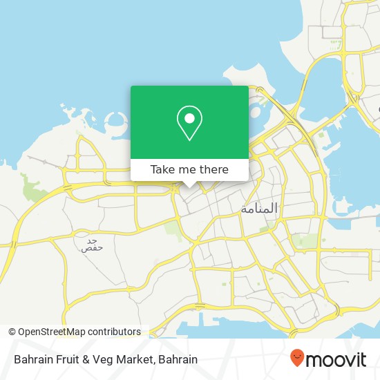 Bahrain Fruit & Veg Market map