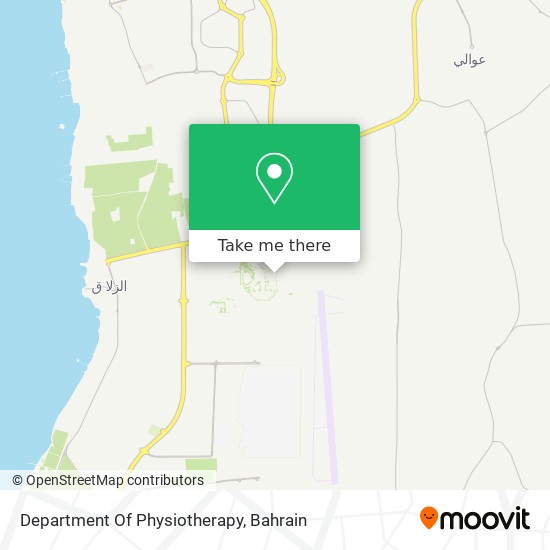 Department Of Physiotherapy map