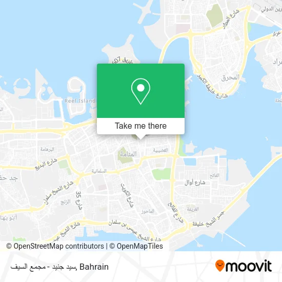 سيد جنيد - مجمع السيف map
