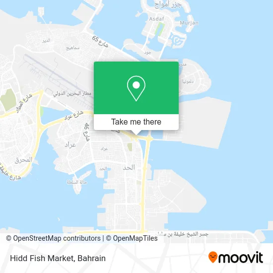 Hidd Fish Market map