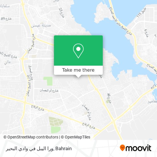 ورا اليبل في وادي البحير map