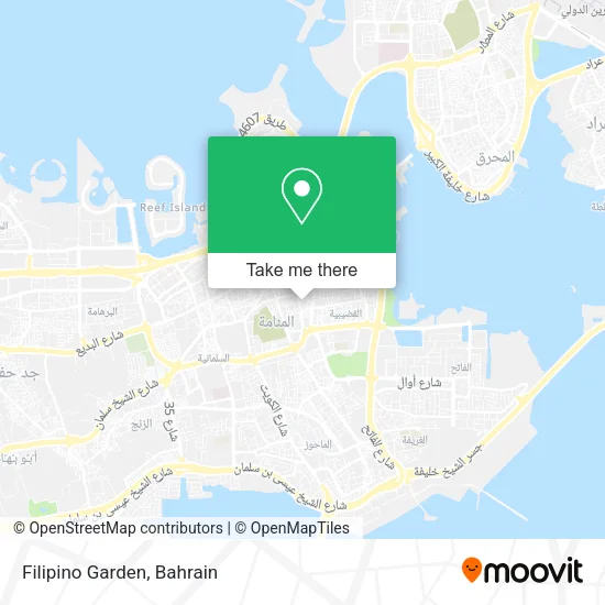 Filipino Garden map