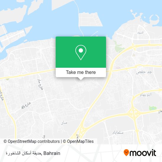 حديقة أسكان الشاخورة map