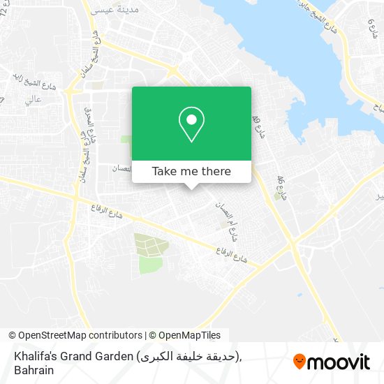 Khalifa's Grand Garden (حديقة خليفة الكبرى) map