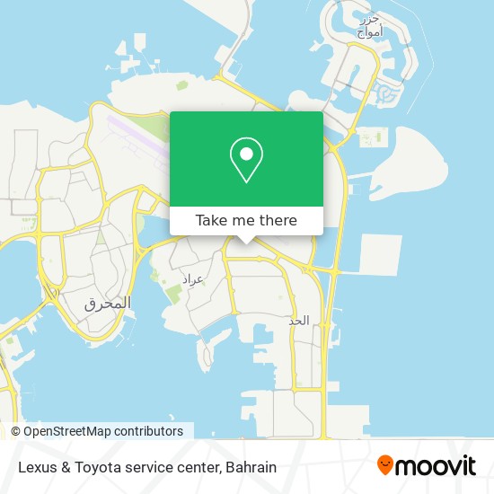 Lexus & Toyota service center map