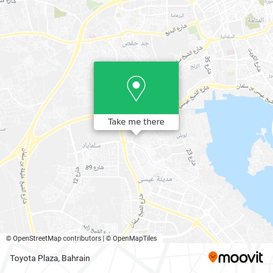 Toyota Plaza map