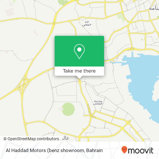 Al Haddad Motors map