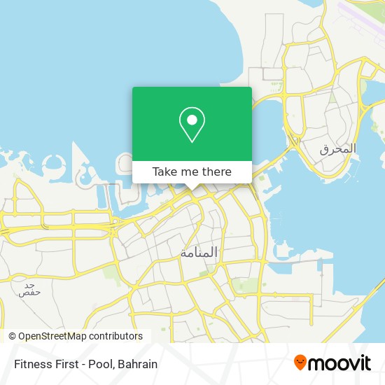 Fitness First - Pool map