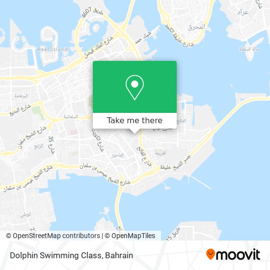 Dolphin Swimming Class map