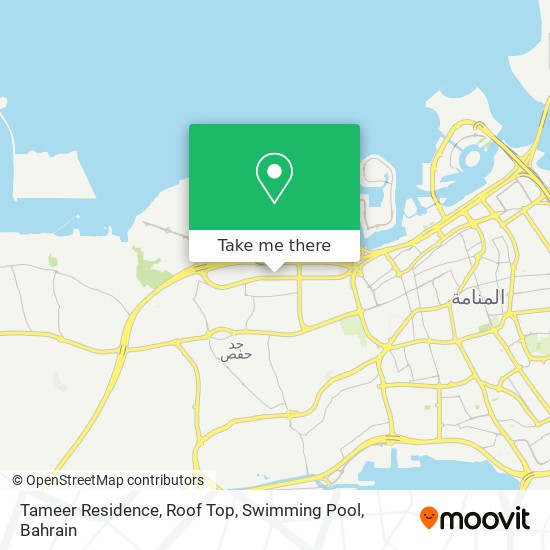 Tameer Residence, Roof Top, Swimming Pool map