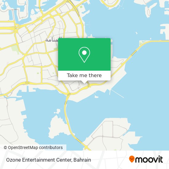 Ozone Entertainment Center map