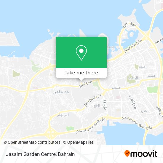 Jassim Garden Centre map