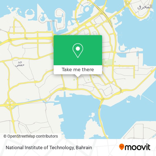 National Institute of Technology map