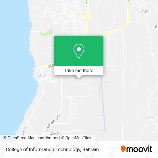 College of Information Technology map