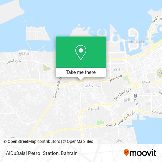 AlDu3aisi Petrol Station map