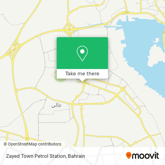 Zayed Town Petrol Station map