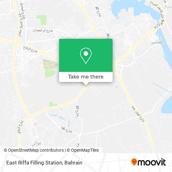 East Riffa Filling Station map