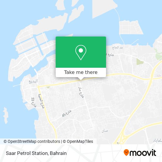 Saar Petrol Station map