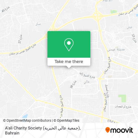 A'ali Charity Society (جمعية عالي الخيرية) map