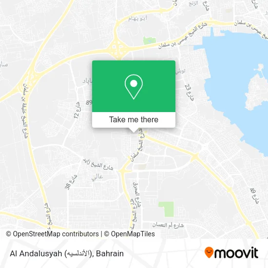 Al Andalusyah (الأندلسيه) map