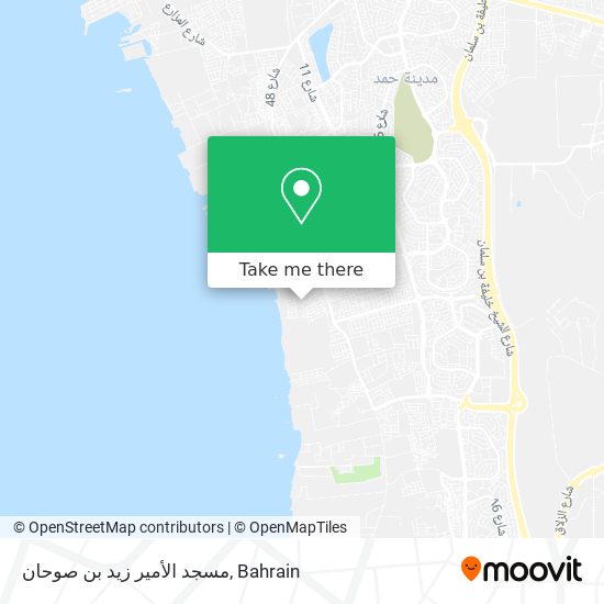 مسجد الأمير زيد بن صوحان map