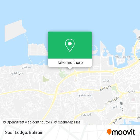 Seef Lodge map