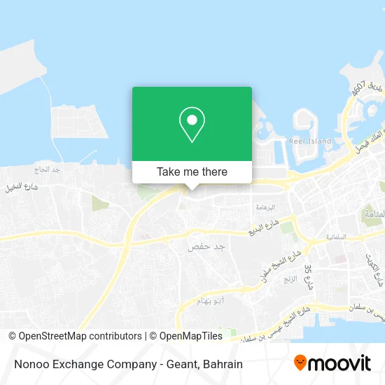 Nonoo Exchange Company - Geant map