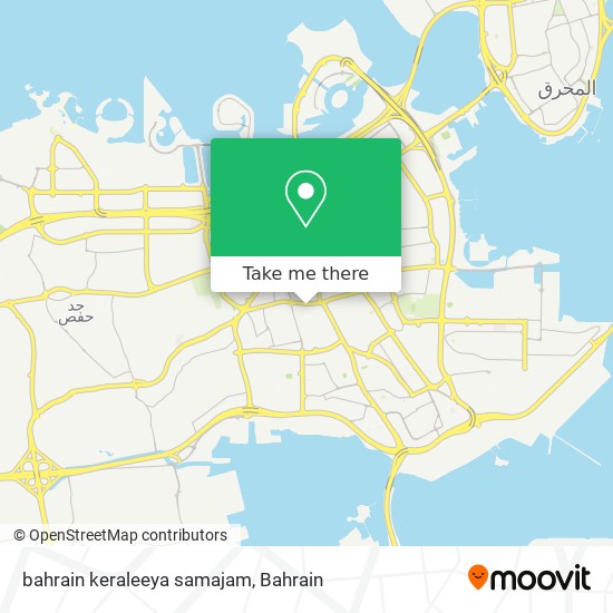 bahrain keraleeya samajam map