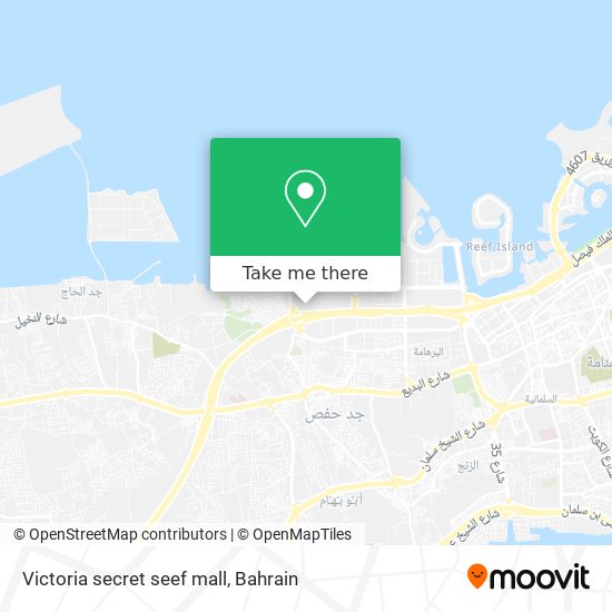 Victoria secret seef mall map