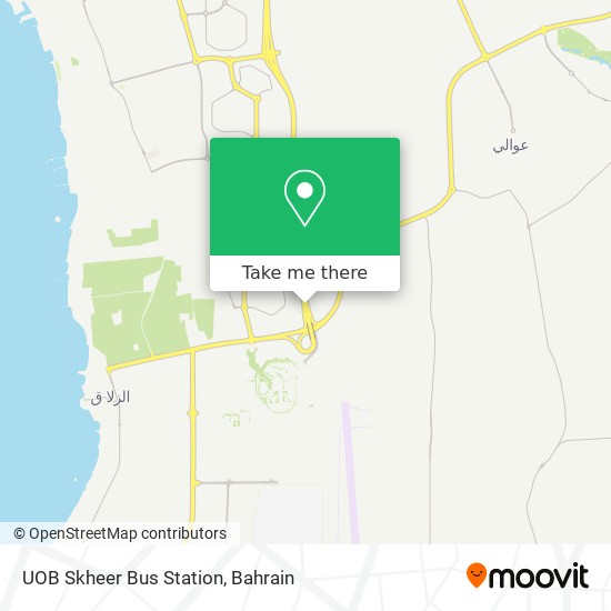 UOB Skheer Bus Station map