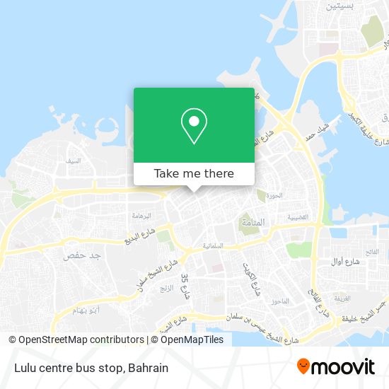 Lulu centre bus stop map