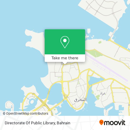 Directorate Of Public Library map