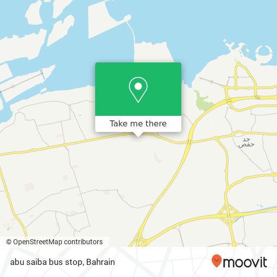 abu saiba bus stop map