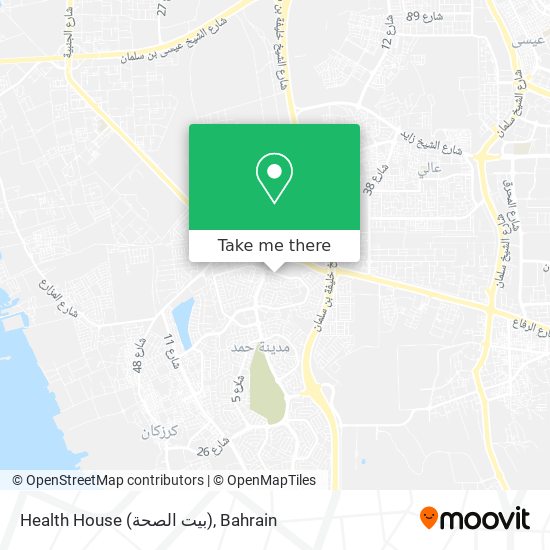 Health House (بيت الصحة) map