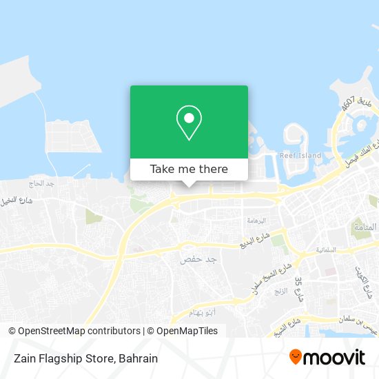 Zain Flagship Store map