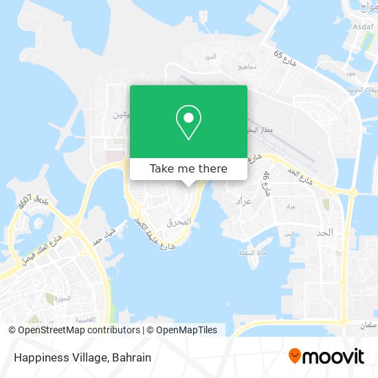 Happiness Village map
